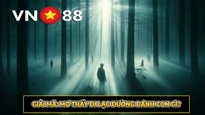 Giải mã: Mơ thấy đi lạc đường đánh con gì?